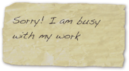 Sorry! I am...